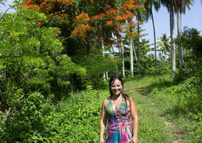 Sentiero per la Playita Las Galeras - Diario di viaggio a Santo Domingo