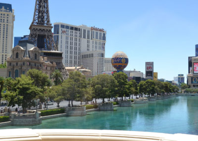 Strip dal Bellagio Las Vegas Diario di viaggio in Usa
