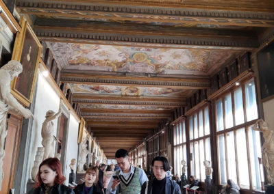 Il corridoio degli Uffizi - 3 giorni a Firenze