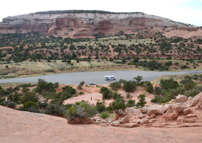 Area Wilson Arch Moab - Diario di viaggio in USA