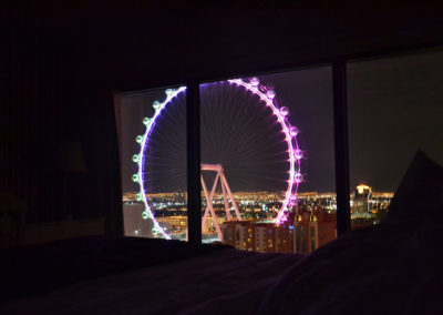 High Roller da camera da camera del Flamingo Las Vegas Diario di viaggio in USA