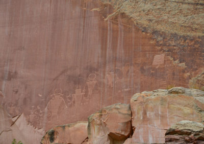 Petroglifi Capitol Reef National Park - Diario di viaggio in USA