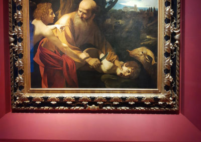Il sacrificio di Isacco di Caravaggio - 3 giorno a Firenze