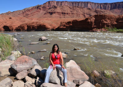 Rapide fiume Colorado UT-128 Moab - Diario di viaggio in USA