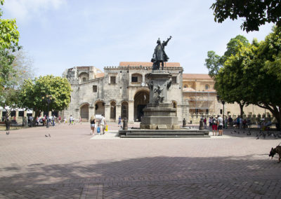 Parque Colon Santo Domingo Diario di viaggio a Santo Domingo