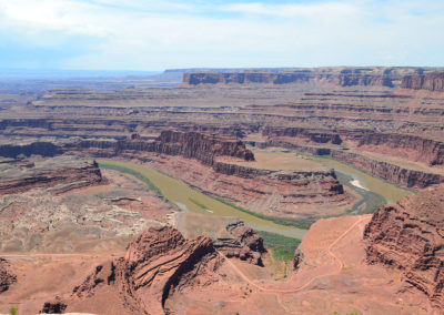 Dead Horse Point State Park Canyoland Moab - Diario di viaggio in USA