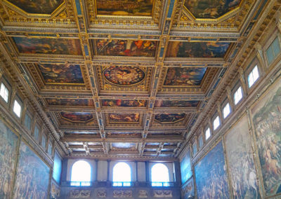 Il salone dei Cinquecento a Palazzo vecchio - 3 giorni a Firenze