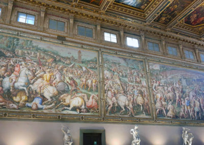 Il salone dei Cinquecento a Palazzo vecchio - 3 giorni a Firenze