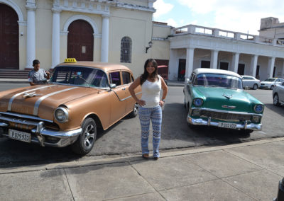 Auto anni- 50, Parco Josè Martì, Cienfuegos - Diario di viaggio a Cuba