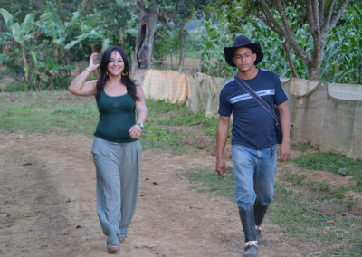 Sentiero nella piantagione di tabacco, Vinales - Diario di viaggio a Cuba