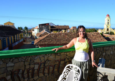 Terrazzo hostal Rintintin, Trinidad - Diario di viaggio a Cuba