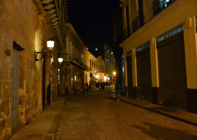 Calle Obispo sera, L'Avana - Diario di viaggio a Cuba