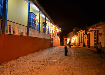Trinidad di sera - Diario di viaggio a Cuba