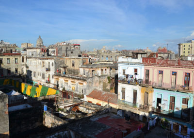 Panorama da terrazzo Casa de la Calle Luz Bed & Breakfast, L'Avana - Diario di viaggio a Cuba