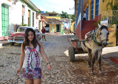 Calle Desengano, Trinidad - Diario di viaggio a Cuba