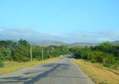 Strada Trinidad Santa Clara - Diario di viaggio a Cuba