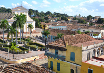 Panorama da terrazzo Museo de Historia Municipal - Palatio Cantero), Trinidad - Diario di viaggio a Cuba
