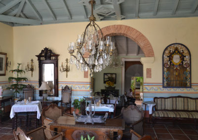 Patios casa, Trinidad - Diario di viaggio a Cuba