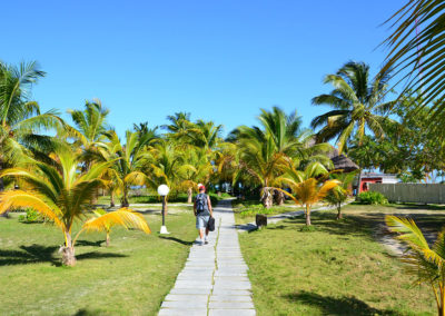 Ingresso isola in prossimità dell'unico albergo - Hotel Cayo Levisa - Diario di viaggio a Cuba