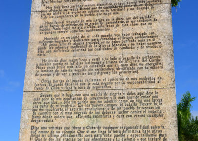 Mausoleo di Che Guevara, Santa Clara - Diario di viaggio a Cuba