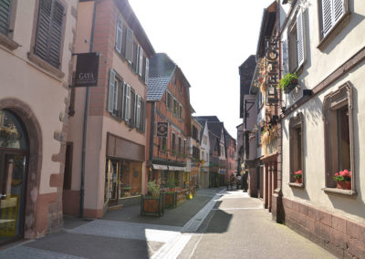 Grand Rue, Ribeauvillè - Diario di viaggio in Alsazia