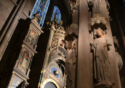 Pilastro degli Angeli, Cattedrale di Strasburgo -Diario di viaggio in Alsazia