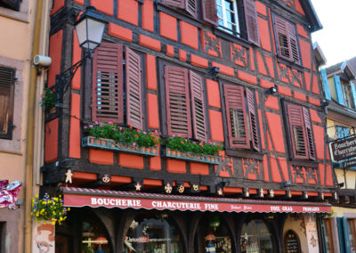 Boucherie Charcuterie, Grand Rue, Ribeauvillè - Diario di viaggio in Alsazia