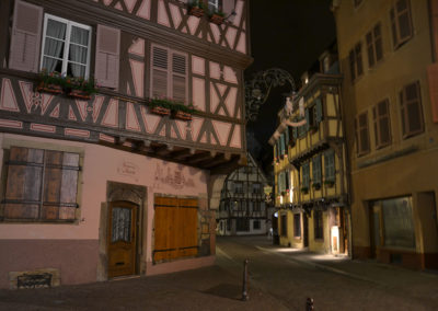 Colmar di notte - Diario di vaiggio in Alsazia