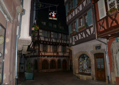 Colmar di notte - Diario di vaiggio in Alsazia