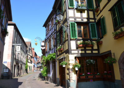 Grand Rue, Ribeauvillè - Diario di viaggio in Alsazia