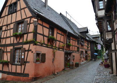 Rue dite Sebastopol, Riquewirh - Diario di viaggio in Alsazia