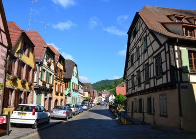 Grand Rue, Ribeauville - Diario di viaggio in Alsazia