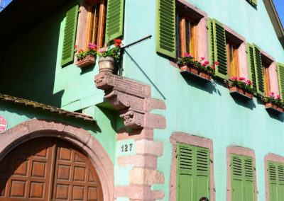 -Maison su Grand Rue, Ribeauvillè - Diario di viaggio in Alsazia