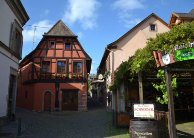 Grand Rue, Ribeauvillè - Diario di viaggio in Alsazia