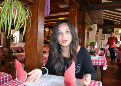 Interni Restaurant Au Pont San Martin, Petite France, Strasburgo -Diario di viaggio in Alsazia