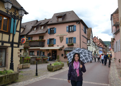 Grand Rue, Eguisheim - Diario di viaggio in Alsazia