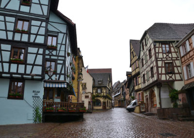 Rue du General de Gaulle, Riquewirh - Diario di viaggio in Alsazia
