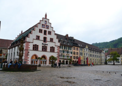 Musterplatz, Friburgo in Brisgovia -Diario di viaggio in Alsazia