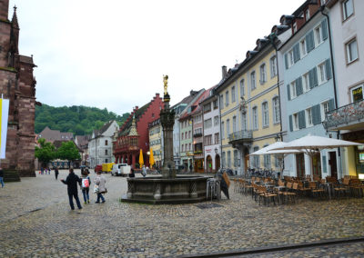 Munsterplatz, Friburgo in Brisgovia -Diario di viaggio in Alsazia