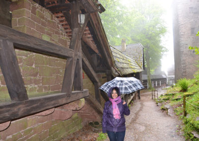 astello di Haut, Koenigsbourg - Diario di viaggio in Alsazia