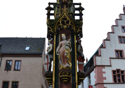Fontana Musterplatz, Friburgo in Brisgovia -Diario di viaggio in Alsazia