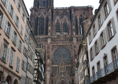 Rue Merciere e Cattedrale di Strasburgo -Diario di viaggio in Alsazia