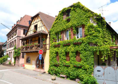 Maisons a Bergheim - Diario di viaggio in Alsazia