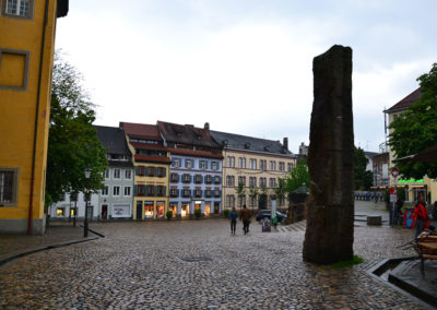 Augustinerplatz, Friburgo in Brisgovia -Diario di viaggio in Alsazia