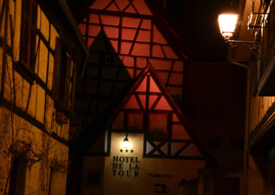 Hotel de la Tour notte, Ribeauvillè - Diario di viaggio in Alsazia