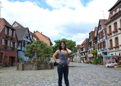 Place du Marchè, Bergheim - Diario di viaggio in Alsazia