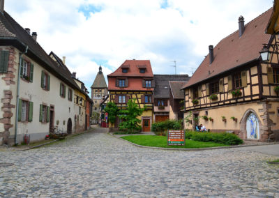 Rue du Vieil Hopital, Bergheim - Diario di viaggio in Alsazia