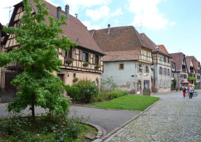 Rue du Vieil Hopital, Bergheim - Diario di viaggio in Alsazia