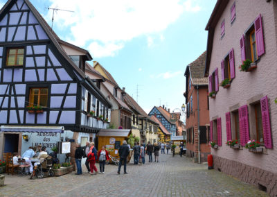 Grand Rue, Bergheim - Diario di viaggio in Alsazia