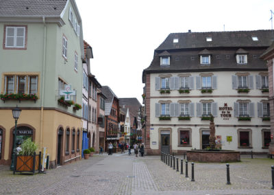 Grand Rue, Ribeauvillè - Diario di viaggio in Alsazia